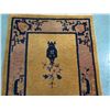 Image 8 : Yellow Abstract Area Rug w/ Fringe 90" x 30"