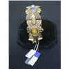 Image 1 : Metal & Stone Bracelet Made in France w/ Tags 8"L