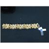 Image 4 : Metal & Stone Bracelet Made in France w/ Tags 8"L