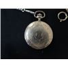 Image 2 : Chs. Tissot & Fils Depuis 1853 Swiss Made Pocket Watch 2"dia w/ Chain