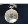 Image 7 : Chs. Tissot & Fils Depuis 1853 Swiss Made Pocket Watch 2"dia w/ Chain