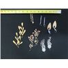 Image 8 : Qty 6 Pair Pierced Earrings,  Misc Designs