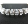 Image 3 : LS Clear Bead Bracelet w/ Metal Tag Approx 2.5"dia