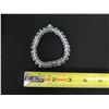 Image 5 : LS Clear Bead Bracelet w/ Metal Tag Approx 2.5"dia