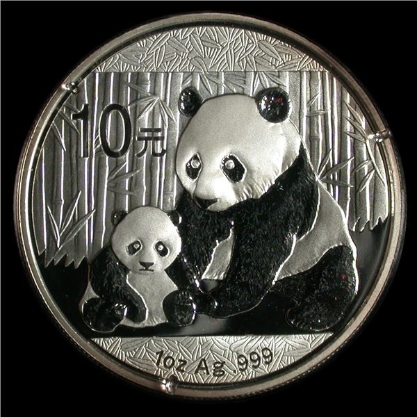 China 10 Yuan 2012 Silver Panda