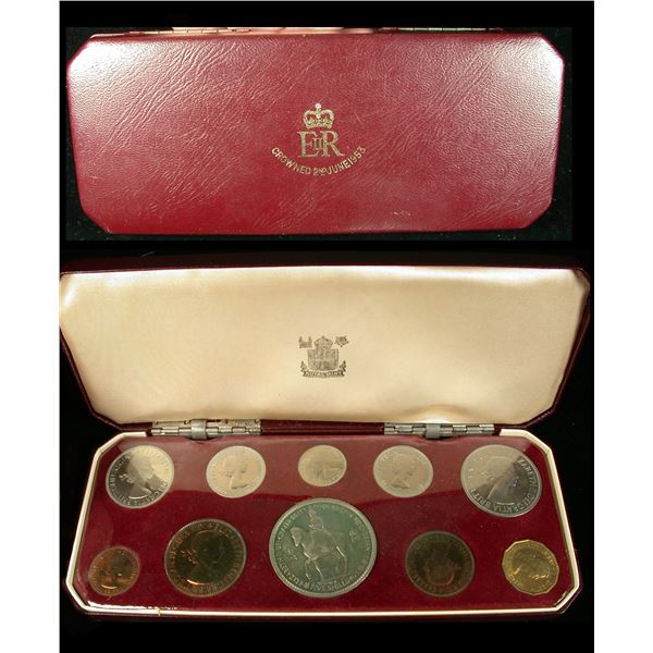 Great Britain 1953 Coronation Proof Set