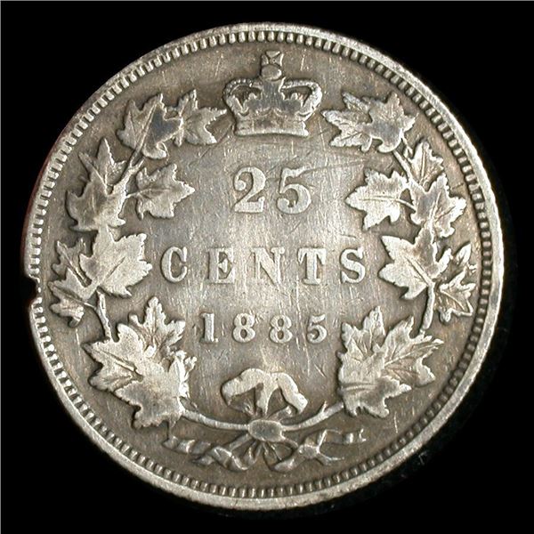 1885 Twenty-five Cents