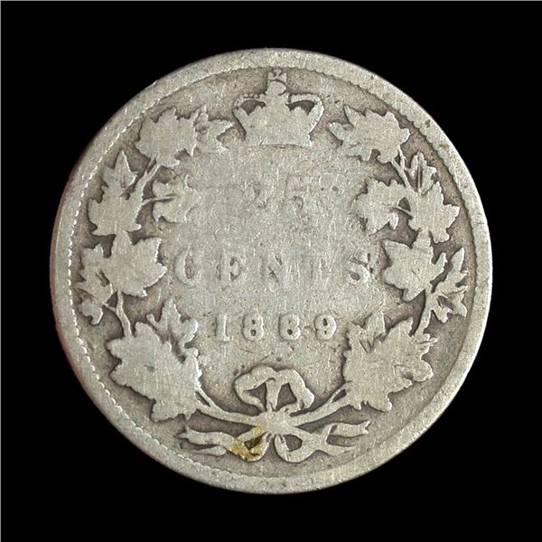 1889 Twenty-five Cents