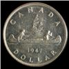 Image 2 : 1947 One Dollar Pointed 7, ICCS MS-62