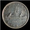 Image 2 : 1947 One Dollar Maple Leaf, Double HP