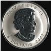 Image 2 : 2007 Five Dollar F12 Privy Mark Silver Maple Leaf