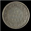 Image 2 : Newfoundland 1882H Fifty Cents, ICCS VF-20