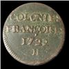 Image 1 : Canada French Regime 9 Deniers 1722H, Breton 506