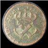 Image 2 : Canada French Regime 9 Deniers 1722H, Breton 506