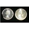Image 2 : Canada 10 Cents 1963 Silver Error Pair