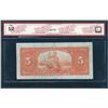 Image 2 : Bank of Canada Five Dollars 1935, French
