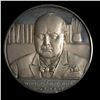 Image 1 : Winston Churchill Silver Memorial Medal by Spink