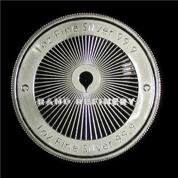 South Africa Rand Refinery Centennial 1 oz .999 Silver Medal