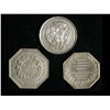 Image 2 : France Trio of Silver Jetons, 19th Century