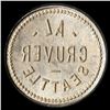Image 2 : Seattle Washington Al Cruver Tavern Token, Original Die
