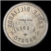 Image 1 : Wapato Washington J.E. Eberle Billiards Token, Original Die
