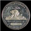 Image 2 : Johnson Matthey & Mallory Silver Beaver Round, Louis XIV