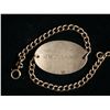 Image 2 : Royal Canadian Naval College Gold ID Bracelet, 1911-22