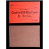 Image 2 : Hudson's Bay Company $5 & $10 Trade Cards, B.C. District