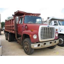 1986 FORD 8000 T/A DUMP