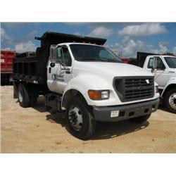 2000 FORD F650 S/A DUMP