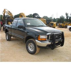 1999 FORD F250 XLT 4X4 PICK UP TRUCK