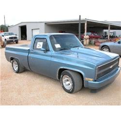 1986 CHEVROLET SILVERADO PICKUP