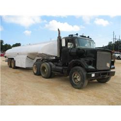1974 WHITE RBS64T ROAD BOSS T/A WATER TANKER
