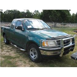 1997 FORD F150 XL EXTENDED CAB PICKUP