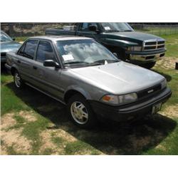 1990 TOYOTA COROLLA