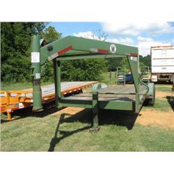 2004 CIRCLE W T/A GOOSENECK TRAILER