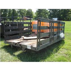 12' FLATBED TRUCK BODY