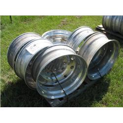 (1) LOT 6 ALUMINUM TRUCK WHEELS