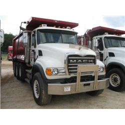 2004 MACK CV713 GRANITE TRI-AXLE DUMP