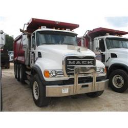 2004 MACK CV713 GRANITE TRI-AXLE DUMP