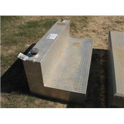 120 GAL L-SHAPE ALUMINUM FUEL TANK