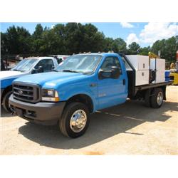 2004 FORD F550 FUEL & LUBE SERVICE TRUCK S/N B51181