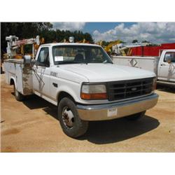 1996 FORD F350 XL SERVICE TRUCK