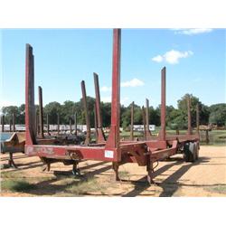 1994 MAGNOLIA 4 BOLSTER LOG TRAILER