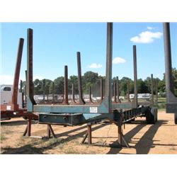 1991 DKAY/C & C 4 BOLSTER LOG TRAILER