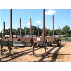 1995 MAGNOLIA 4 BOLSTER LOG TRAIER
