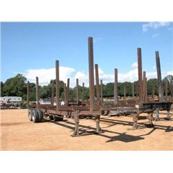 SHOPBUILT 4 BOLSTER LOG TRAILER