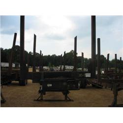 200O PITTS LP42-4 4 BOLSTER LOG TRAILER