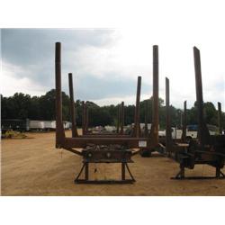 1979 HARDY 4 BOLSTER LOG TRAILER