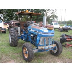 FORD 6610 FARM TRACTOR, S/N BB29980 PTO, CANOPY
